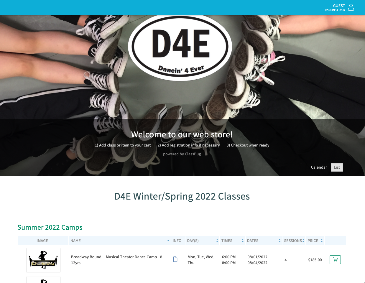 Custom registration portal 5